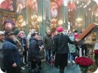 Внутри храма