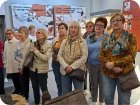 Слушаем рассказ экскурсовода в краеведческом музее Ржева