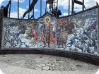 монумент А. Невскому и дружине. Мозаика
